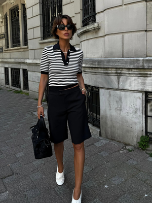 A Look We Love: Long Shorts